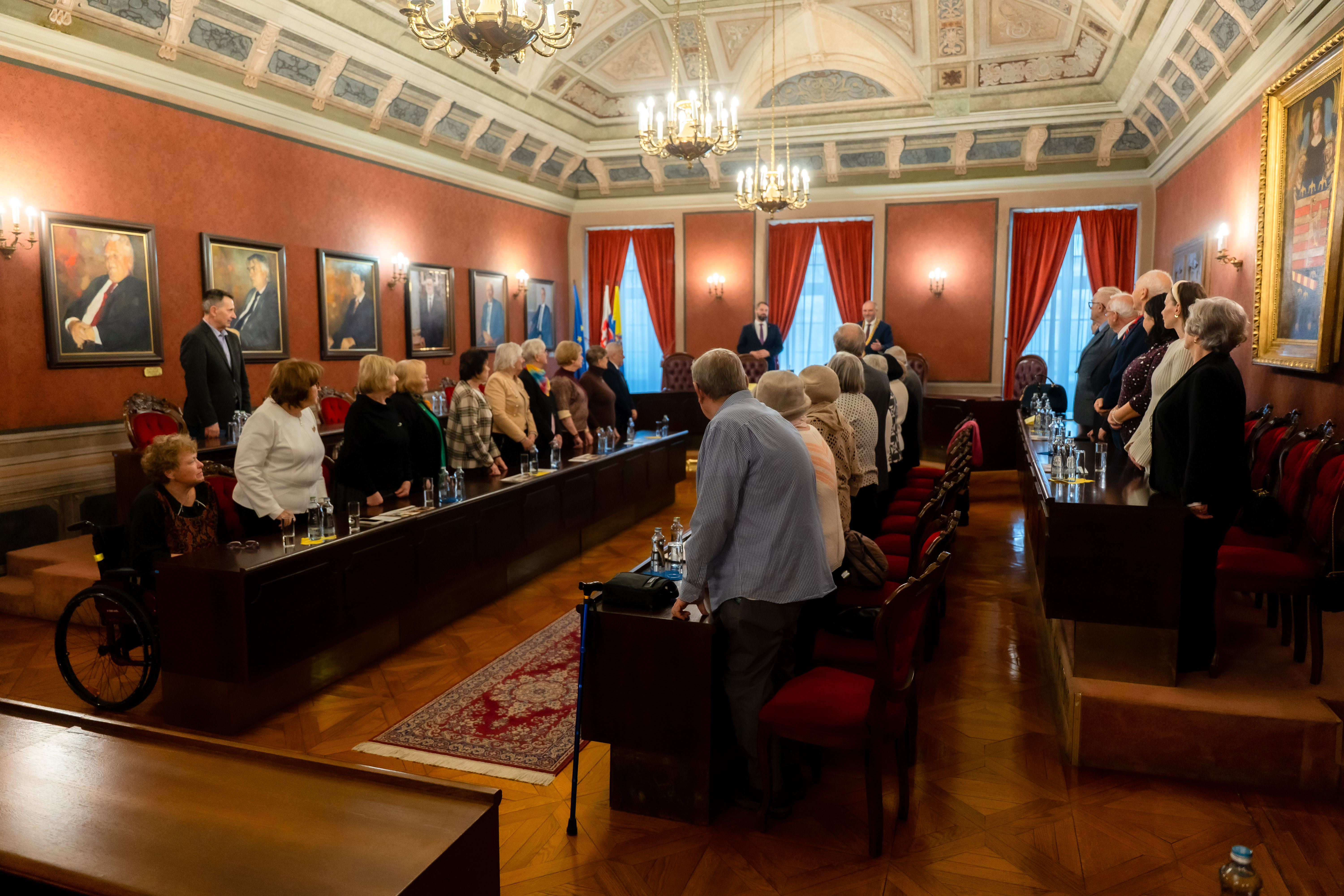 Novorocne prijatie Rada seniorov